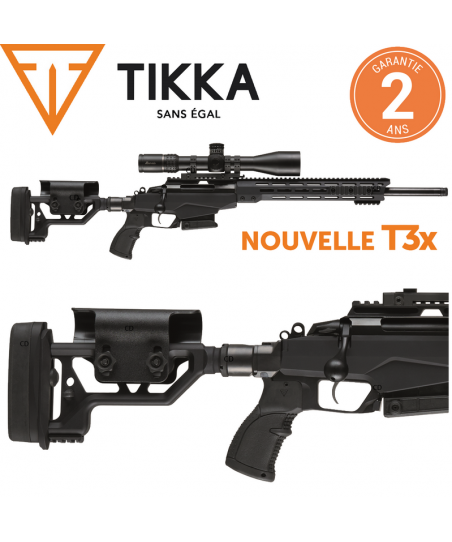Carabine De Précision Tikka T3x Tact A1 308 Win + Frein De Bouche