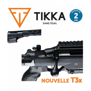 Carabine De Précision Tikka T3x Tact A1 6.5 Creedmoor + Frein De Bouche