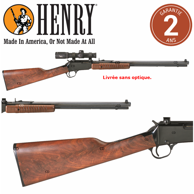 Carabine A Pompe Henry Réplique Colt Calibre 22 Mag