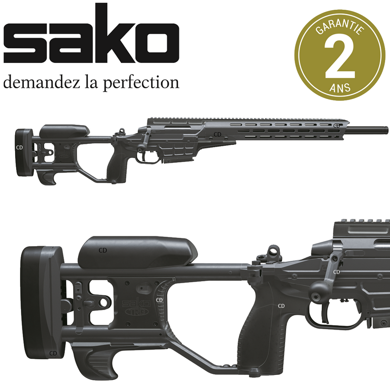 Carabine Sako TRG 22 A1 Noire Canon De 51cm