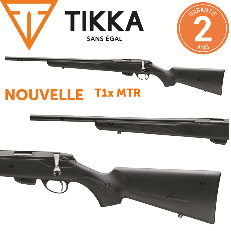 Carabine Tikka T1x MTR Gaucher 22LR Filetée