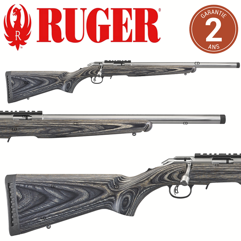 Carabine Ruger American Rimfire Target Inox 22 Mag
