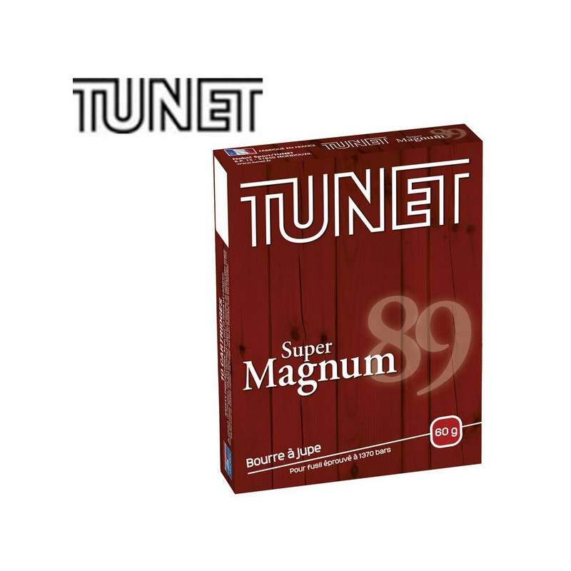 Cartouches Super Magnum Tunet 12/89 Par 10