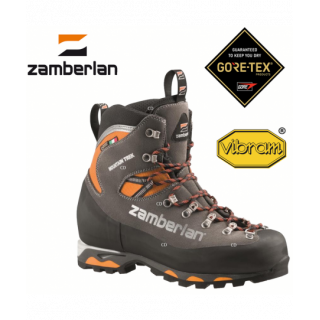 Chaussures Homme Zamberlan 2092 Mountain Trek GTX RR Orange Et Marron