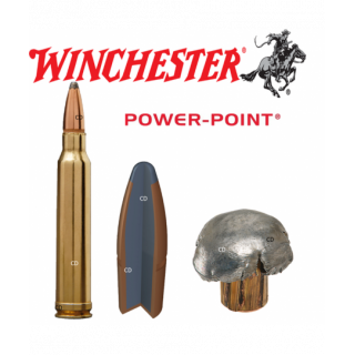 Balles Winchester Super X Power Point 270WSM 150 Grains Par 20