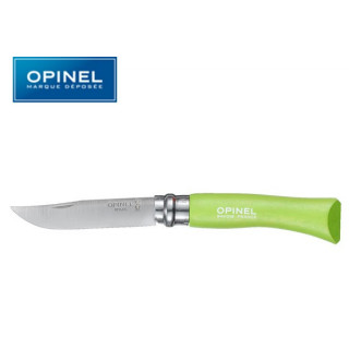 COUTEAU OPINEL VERT POMME N7