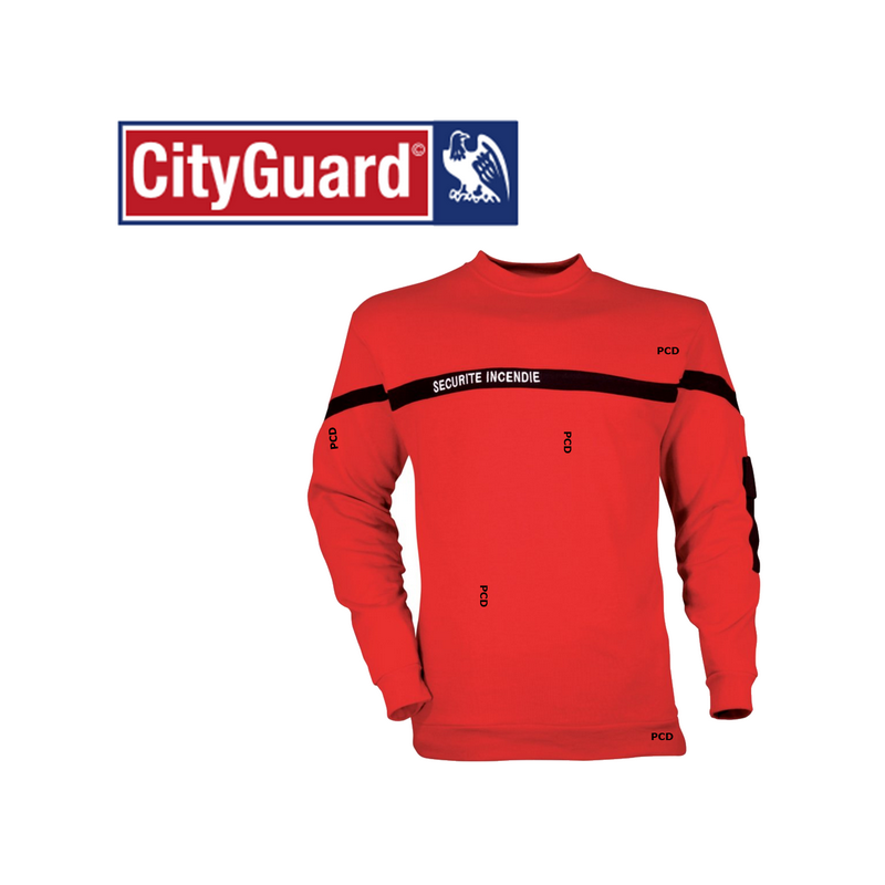 City Guard Sweat Shirt Sécurité Incendie