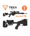 Carabine De Précision Tikka T3x Tact A1 Crosse Fixe Canon De 61cm + Frein De Bouche