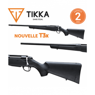 Carabine Tikka T3x Lite Gaucher Filetée