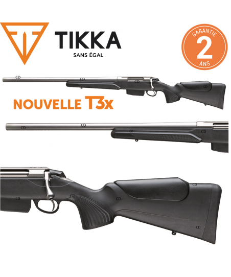 Carabine Tikka T3x Varmint Inox Gaucher