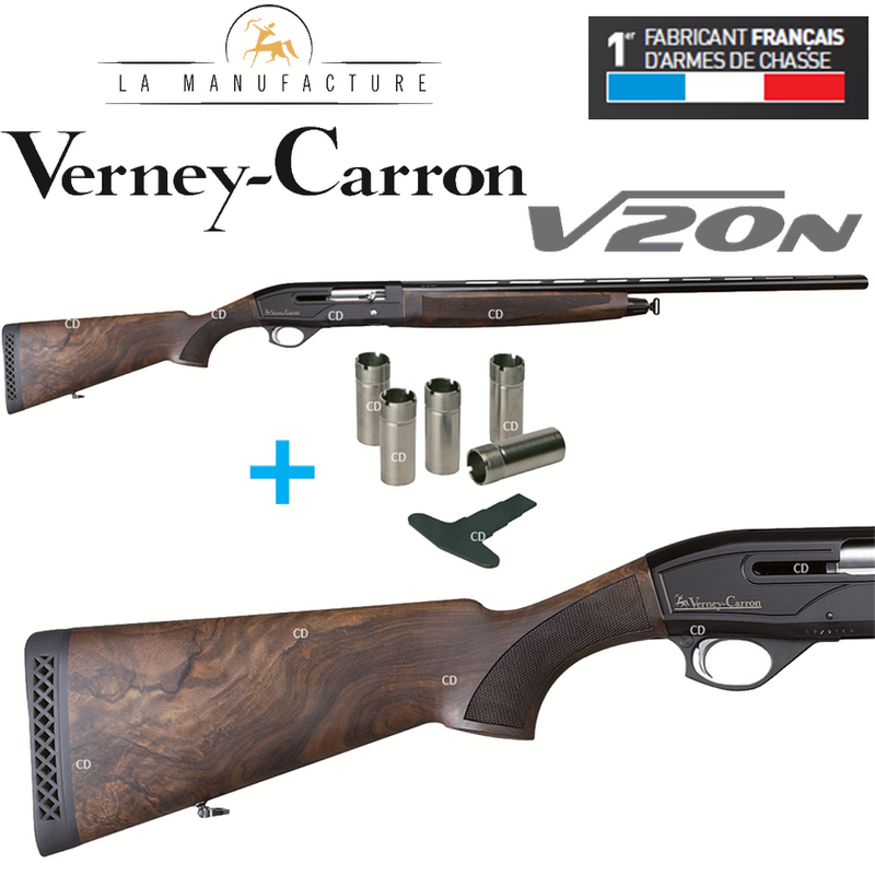 Fusil V20N Bois Verney Carron 20/76 71cm - Fusils de Chasse Calibre 20