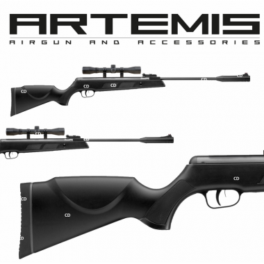 Pack Carabine Artémis SR100S 4.5mm 20 Joules + Lunette 4x32