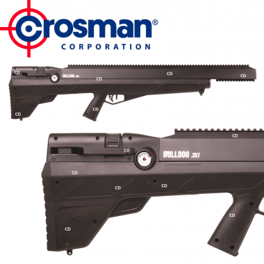 Carabine Crosman Bulldog PCP Synthétique 357 Nosler 20 Joules