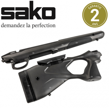 Crosse Arrière Noire Sako S20 Hunter Pour Carabine S20