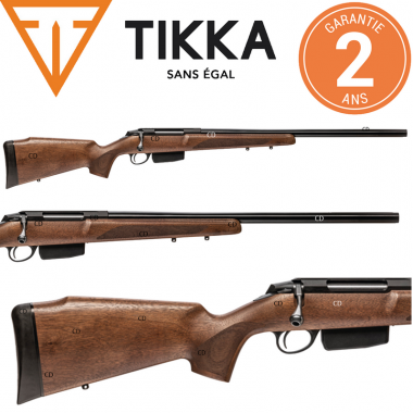 Carabine Tikka T3x Varmint Bois Filetée