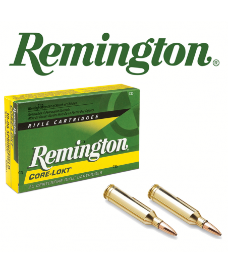 Balles Remington Core-Lokt 300WM 150 Grains PSP Par 20