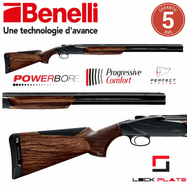 Fusil Benelli 828 U Black Steel Best 12/76 71cm