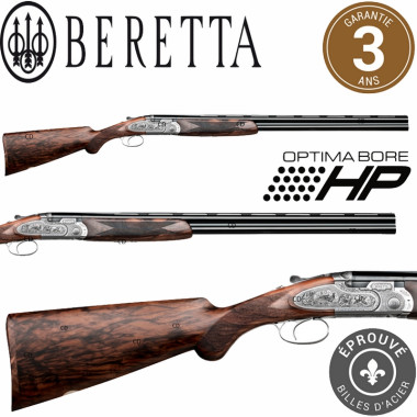 Combo Fusil Beretta 687 EELL Classic Scène De Chasse 20/76 Et 28/70 71cm