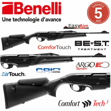 Carabine Benelli Argo Endurance BE.S.T Comfortech 3 Noire