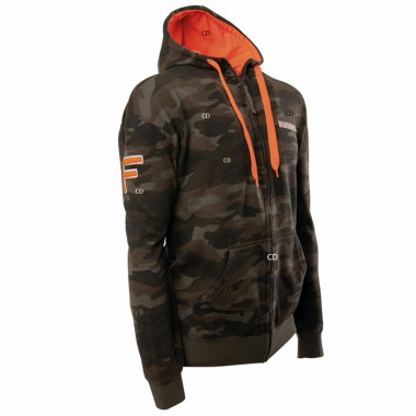 Sweat A Capuche Homme Franchi Camouflage