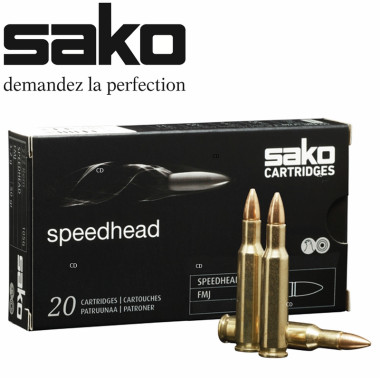 Balles Sako Speedhead FMJ 260 Rem Range 100 Grains Par 50