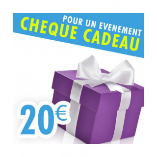 Chèque Cadeau 20€ pechechassediscount.com