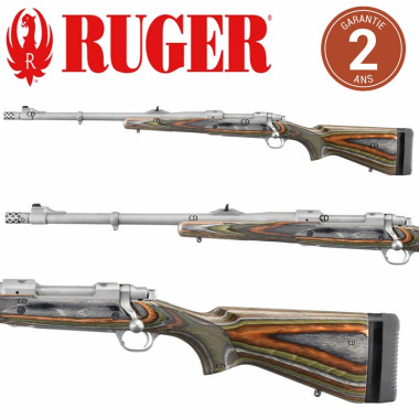 Carabine Ruger Guide Gun Gaucher 375 Ruger + Frein De Bouche Amovible