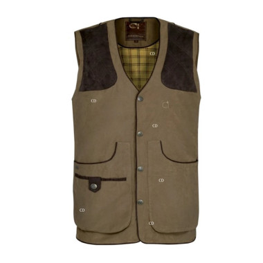 Gilet Homme Club Interchasse Cevrus Tabac