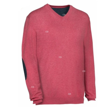 Pull Homme Club Interchasse Weslon Rose