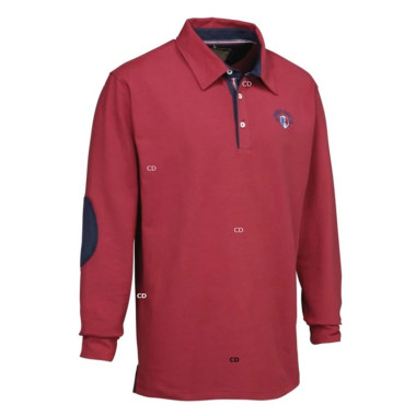 Polo Homme Verney Carron Casual Rouge Week End