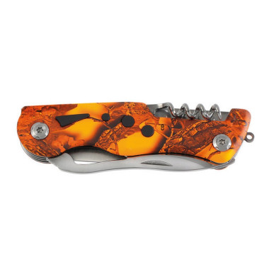 Couteau Pliant Multifonction Verney Carron Kaiser Camo Orange Blaze