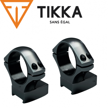 Montage Complet Fixe Optilock Prise Directe 25,4mm Rail Tikka