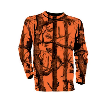 T-Shirt Homme Percussion Manches Longues Chasse Ghostcamo B&B