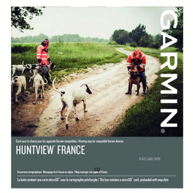 Carte Garmin Huntview France 2021 - Centre Est